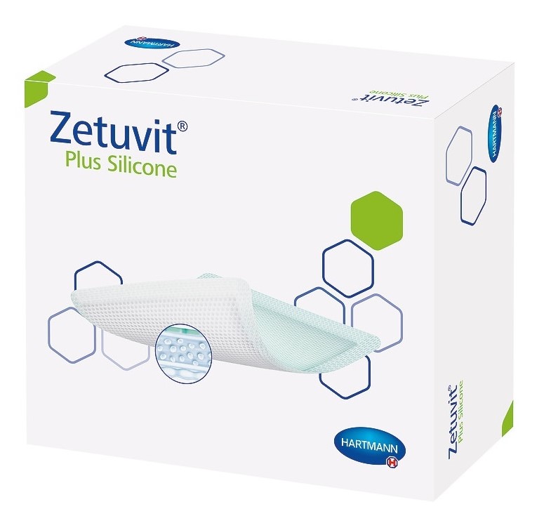 Zetuvit Plus Silikon 10*20cm 1Stk